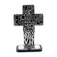 thumbnail image 2 of Cruz de las Escrituras de Jesús Antigua, Reliquias Religiosas de Cristo, Figura de Jerusalén Bendita plata, 2 of 9