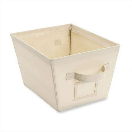 Baby Connection Solid Small Canvas Bin