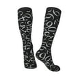 thumbnail image 4 of Balery Numbers Fun Novelty Socks Men'S Women'S Crew Socks Funny Crazy Novelty Socks Quirky And Cool Socks, 4 of 9