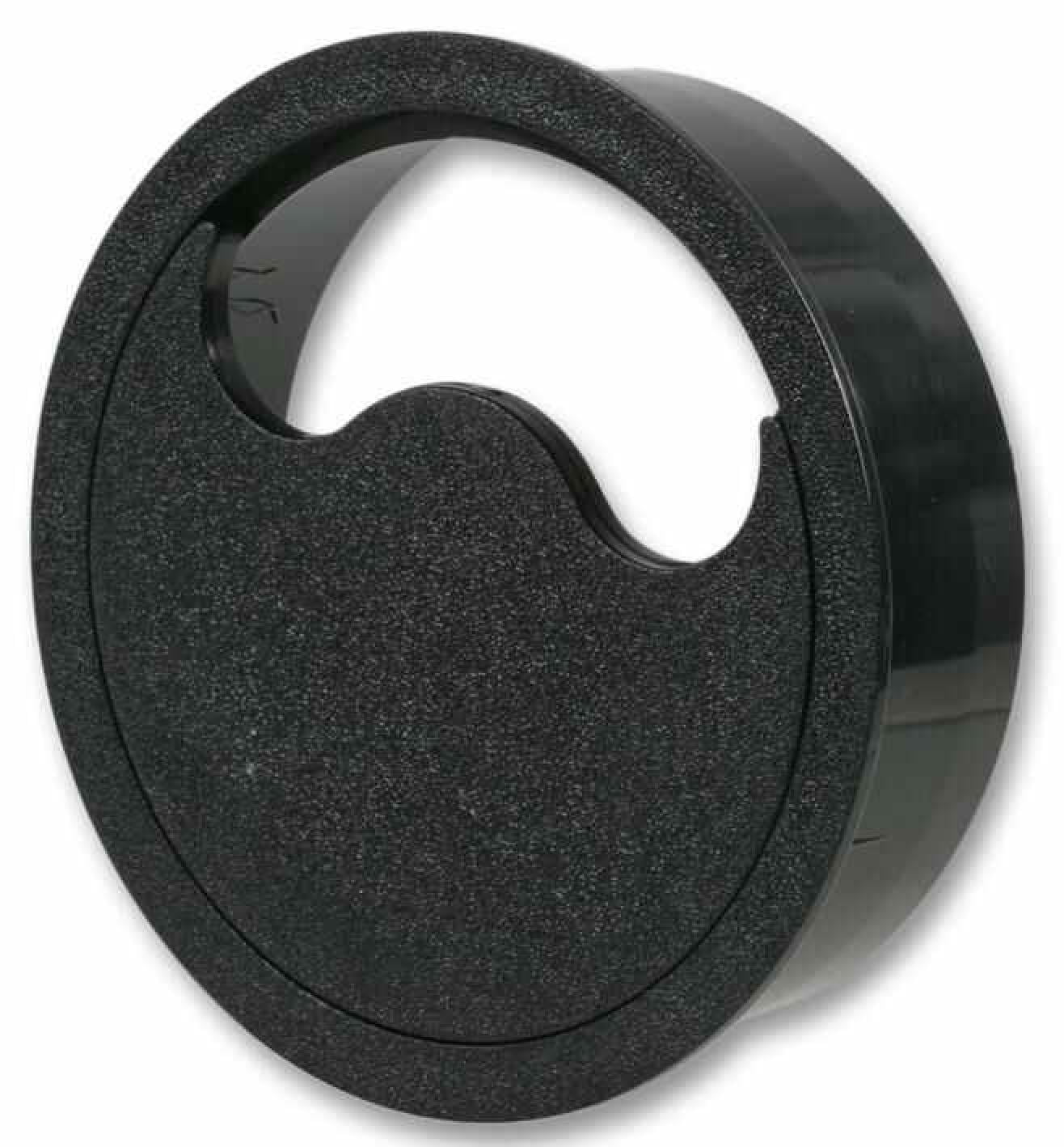 PRO ELEC Conduit Grommet, 125mm Black