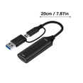 thumbnail image 5 of Lerpwige Game Video Capture Card USB+Type C to HDTV 4K 60Hz Recorder Video Gaming, 5 of 8