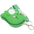 thumbnail image 2 of Milisten Silicone Key Chain Pendant Creative Dinosaur Shape Key Chain Hanging Ornament, 2 of 6