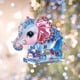 thumbnail image 5 of Xihbxyly Llavero Acrílico de San Valentín, Bonito Colgante de Corazón, Moderno Adorno para Espejo de Coche, Accesorio Versátil para Mochila, Idea de Regalo Única, Perfecto para Parejas, Incluye 1 Col, 5 of 6