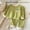 Green, variant on Chibenne Children's Girls Boys Fuzzy Outfits, Winter Clothes, Kids Fleece Long Sleeve Crewneck Tops and Pants 2-Piece Set Size 3T