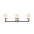 thumbnail image 2 of 205-SN-G51 Innovations Lighting Bell - 3 Light Bath Vanity In Industrial Style-11 Inches Tall and 30 Inches Wide-Brushed Satin Nickel Finish-Matte, 2 of 4
