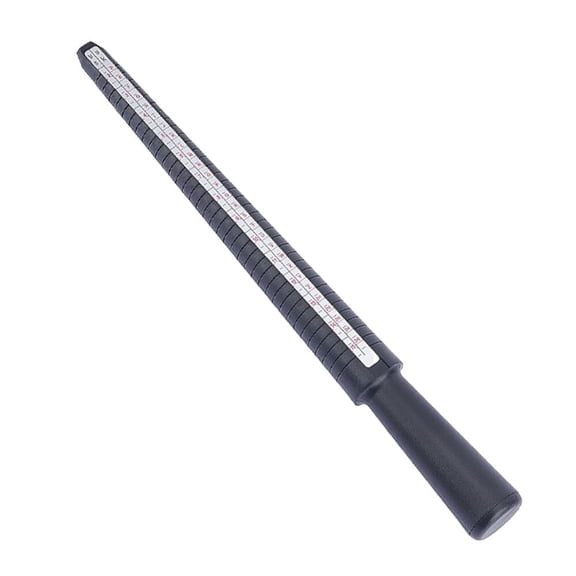 Metal Ring Sizer Gauge Mandrel Finger Measure Stick Standard Tool Sliver A7