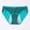 Mint Green, variant on 6 Pack High Waisted Underwear for Women Period 3 Layer Leakproof Period Comfort Flex Fit Bikini