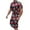 Red, variant on CHUMUD 2 Piece Sets for Men Summer Outfits Hawaiian Matching Set Colorful Graphic Sets Short Sleeve Tees and Drawstring Shorts Vacation