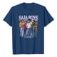 thumbnail image 1 of Women's pop singer Casual Cotton demon Print TOP,Short Sleeve Cartoon Graphic Tee for POP SINGER and Movie Fans 2XL, 1 of 4