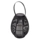 thumbnail image 5 of Farol solar de jardín LED para exteriores, impermeable, decorativo, de ratán, para patio, camino y patio., 5 of 14