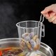 thumbnail image 2 of Colador de fideos de acero inoxidable, colador de olla caliente, colador de malla resistente al calor, suministros de cocina, 2 of 6
