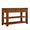 Brown, variant on Tcbosik 48 inch Console Table, Entryway Table with Open Shelves and 3 Storage Drawers, Behind Couch Table for Foyer, Hallway, Living Room, Retro Blue