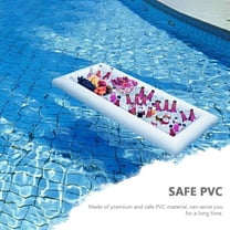 NIYANGLE Multi Functional Ice Bucket PVC Storage Bucket General Users Entertainment 1Set