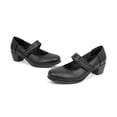 thumbnail image 6 of VJH confort Women's Mary Jane Pumps Low Block Chunky Heel Round Toe Dress Work Comfortable Shoes, 6 of 6