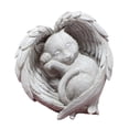 thumbnail image 3 of Estatua conmemorativa para mascotas, estatua de resina para jardín en memoria de una mascota dormida, marcador de tumba de perro para patio trasero al gato, 3 of 8
