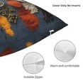 thumbnail image 4 of Rateoe Various Herbs And Spices In Spoons Pattern Throw Pillow Cover Premium Pillow Stuffer Sham Square for Decorative Cushion Bed Couch Sofa(Pillow insert not included), 4 of 8