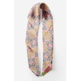 thumbnail image 2 of Bimba Pink Vector Design Damask Printed Pure Silk Scarf For Hair Neck Head Bandanas For Women 40 x 80 Inches, 2 of 6
