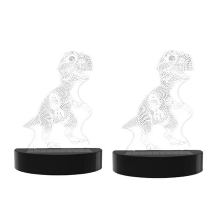 

3D Dinosaur Lamp Long-lasting Dinosaur Garden Light IP65 Waterproof Solar Dinosaur Lamp Built-in 1200mAh Battery LED Dinosaur Light for Outdoor
