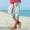 Blue#3, variant on LEBONYARD Plus Size Womens Pants Clearance,Womens Pants Summer up to 50% off,Women's Summer Casual Elastic Waist Printed Cropped Beach Pants Multicolor S
