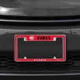 thumbnail image 2 of Atlanta Basketball Hawk's (Set of 2) Chrome Metal License Plate Frames with Bold Full Frame Design, 2 of 6