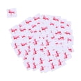 thumbnail image 1 of 100 Uds. Tarjeta de presentación para pendientes tarjetero para pendientes etiquetas de papel artesanal en blanco para bricolaje Flamenco kusrkot Tarjetas de aretes de exhibición de joyas, 1 of 6