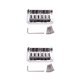 thumbnail image 1 of Greeniant Guitar Saddle Tailpiece Professional Repair Accessories Replacement Fitting Bridge String Replace Instrument Fixed Component 2piezas, 1 of 6