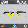thumbnail image 2 of Kalair GFX Graphics Kit for Yamaha YZ450F (2018-2022) Speed Series, 2 of 5