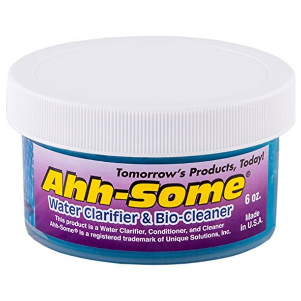 AhhSome Swimming Pool Algaecide and Clarifier Gel 6oz. Hot Tub Cleaner AhhSome Swimming Pool Algaecide and Clarifier Gel 6oz. Hot Tub Cleaner