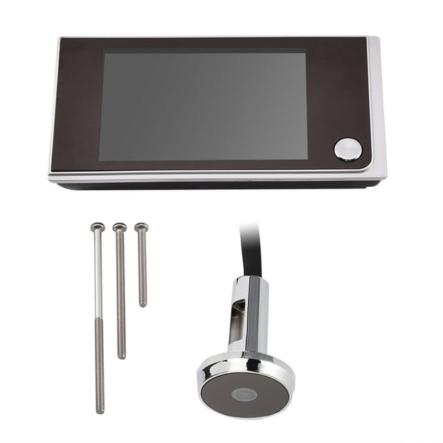 Peephole Viewer,Mini HD Extérieur Électronique Peephole Viewer Chat Peepers Fiabilité Exceptionnelle