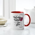 thumbnail image 4 of CafePress - Glass Half Empty Or Full - 11 oz Ceramic Mug - Novelty Coffee Tea Cup, 4 of 4