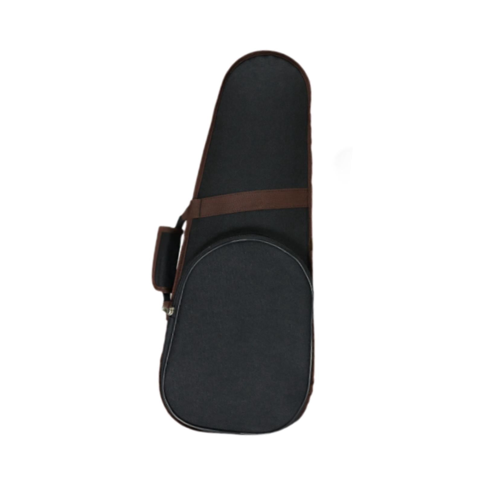 LeeQinersw 4/4 Violin Case Portable Violin Carrying Bag Sturdy Oxford Cloth Backpack Straps