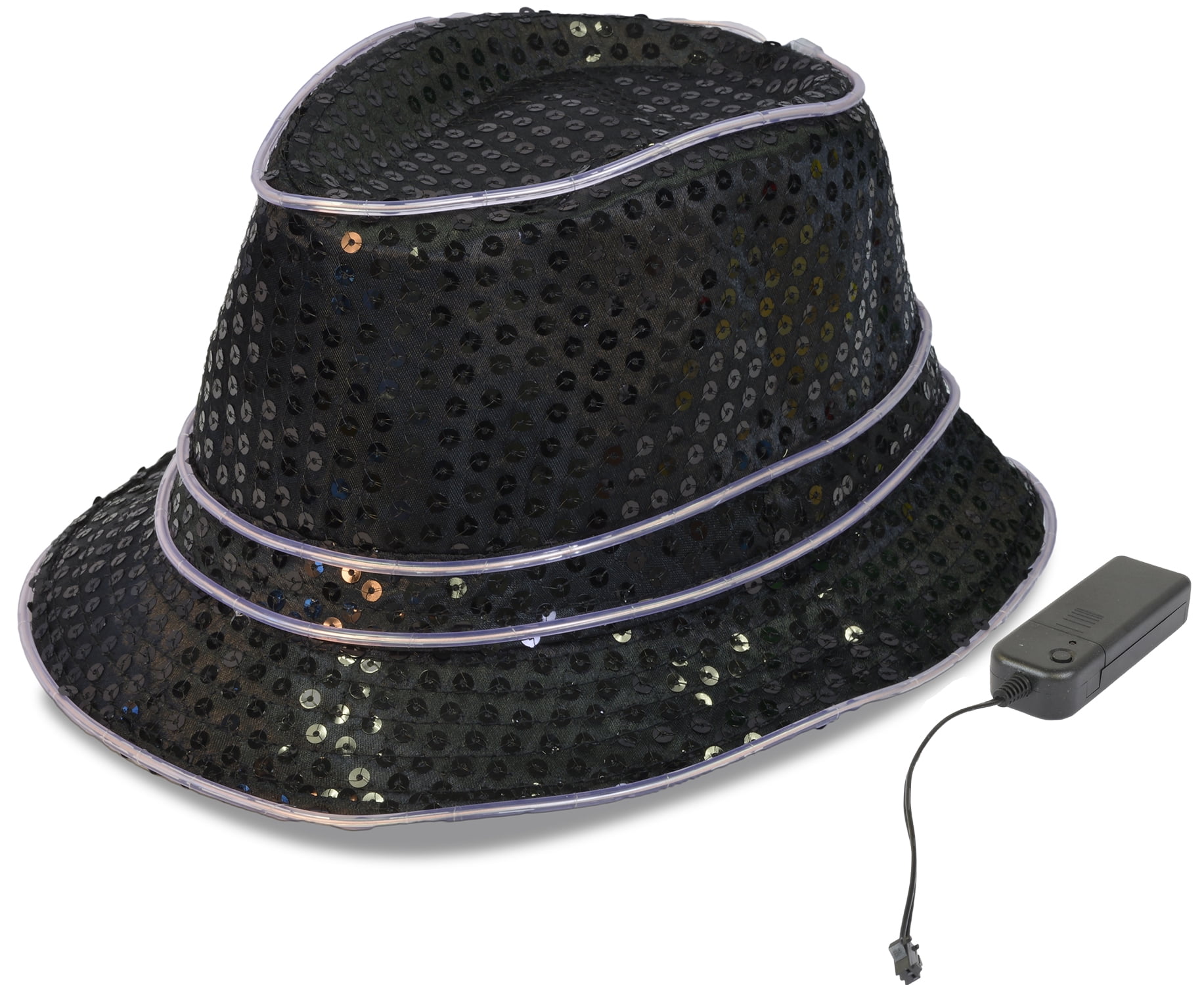glow in the dark hats party