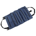 thumbnail image 1 of Riwesomey Bolsa de almacenamiento de lona enrollable con múltiples bolsillos portátil, llave inglesa, destornillador, alicates, tijeras, bolsa de Ventana automotriz Azul Riwesomey  VI016994-03B, 1 of 6