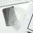 thumbnail image 5 of 15 Pcs Loose Leaf Zipper Storage Bags Binder Pocket Inserts Business Card Holder Pouches for Organizing Documents, 5 of 6