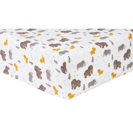 UPC: 0846216062490 | Trend Lab Infant Animal Cotton Washable Crib Sheet Crib