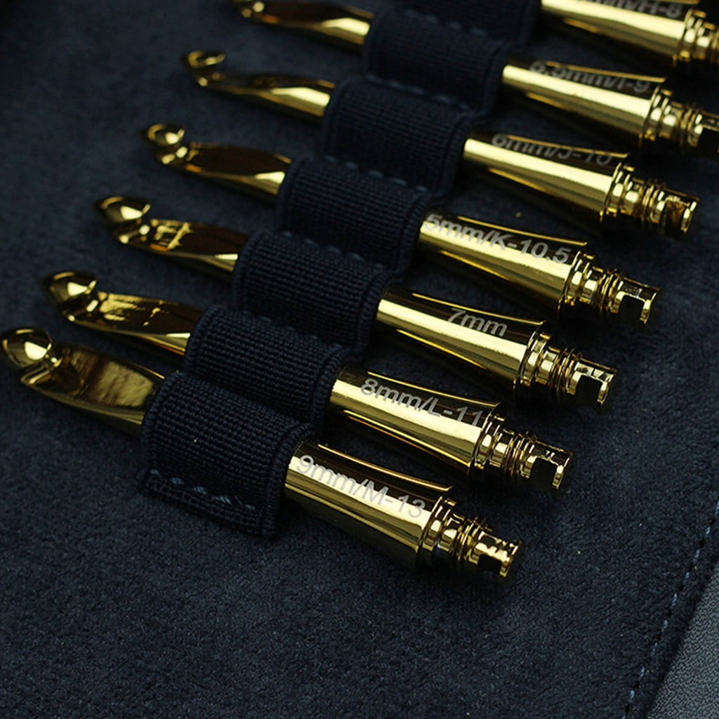 PatungKu Crochet Hook Set With Multiple Sizes And Compact Storage Case