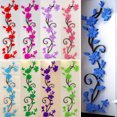 thumbnail image 1 of Gwong Decoración hogareña Pegatinas de la pared de la flor de rosa romántica 3D Decoración de la sala de la habitación del hogar extraíble de PVC Gwong 8117807, 1 of 7