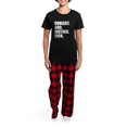 thumbnail image 4 of CafePress - Coolest Godmother Ever Pajamas - Women's Short Sleeve Print T-Shirt and Pants Dark Cotton Pajama Set, 4 of 7