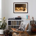 thumbnail image 4 of Art.com Daniel in the Lions' Den, 1872 Giclee Print by Briton Rivi?re, Brown Frame Wall Art, 44" x 32", 4 of 5