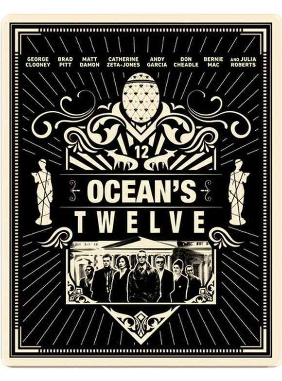 Ocean's Twelve (4K Ultra HD + Digital Copy) (Steelbook) (Walmart Exclusive), Warner Home Video, Action & Adventure