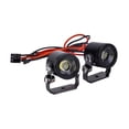 thumbnail image 3 of koolsoo 2 Pieces RC Car LED Lights Kit LED Spotlights for TRX4 Defender Modification Black, 3 of 9