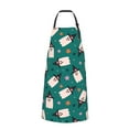 thumbnail image 2 of Naloa Halloween Ghosts Apron Kitchen Aprons with Pockets for Women Men Chef, 2 of 8