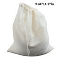 thumbnail image 1 of Maoww Reusable Cheese Cloth Bag Cheesecloth Filter Cold Brew Vegetable Stuffing Water Filtration Tea Coffee Strainer 24x36cm, 1 of 9