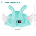 thumbnail image 4 of Children Angel Wing Swim Inflatable Vest Adjustable Swimming Ring Comfortable Pool Life Jacket Cute Swimming Pool Float Swimwear for 10-25KG Kids, 4 of 6