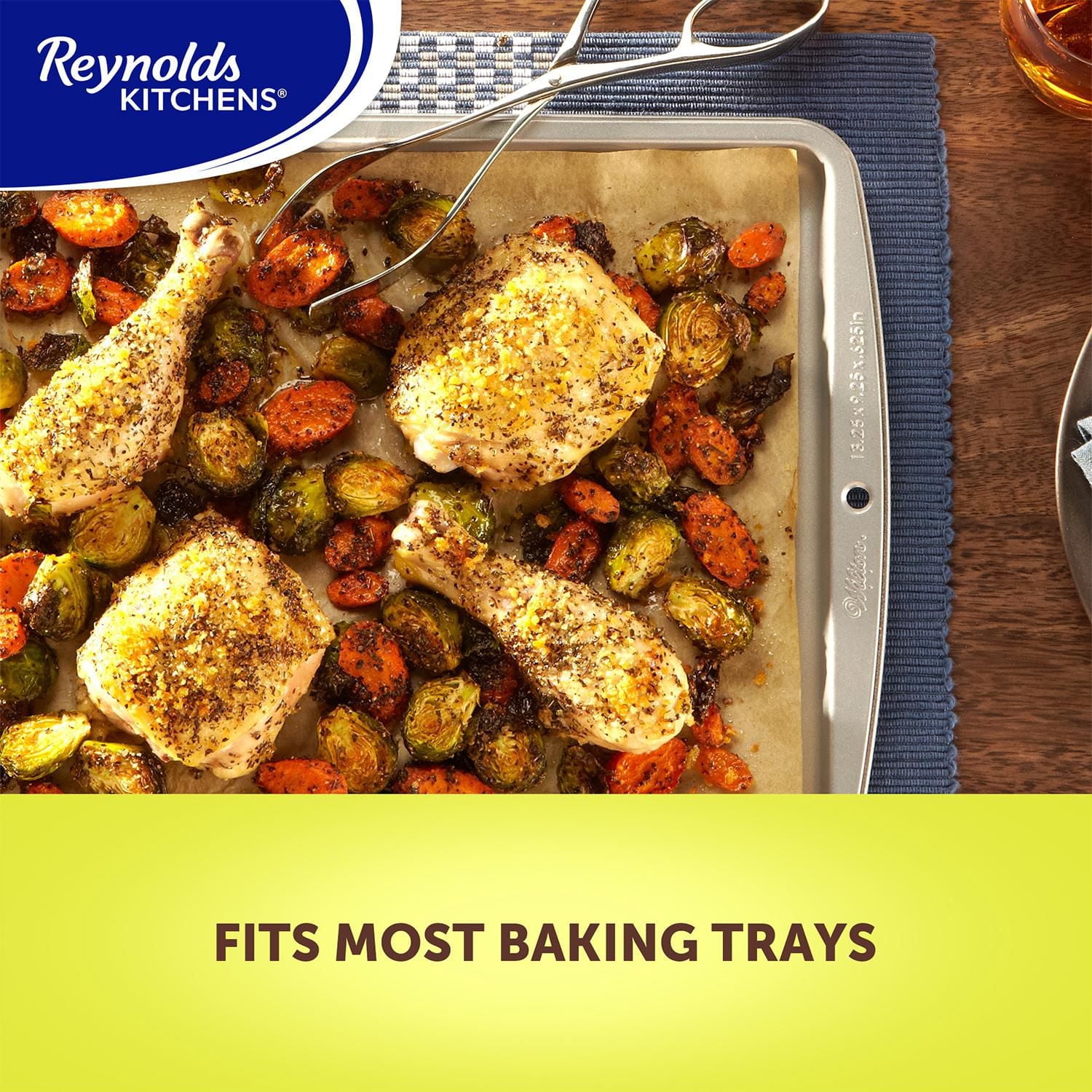 Reynolds Kitchens Pre Cut Parchment Sheets 40ct, Unbleached Compostable Parchment Paper, 40-count, 11x12 in