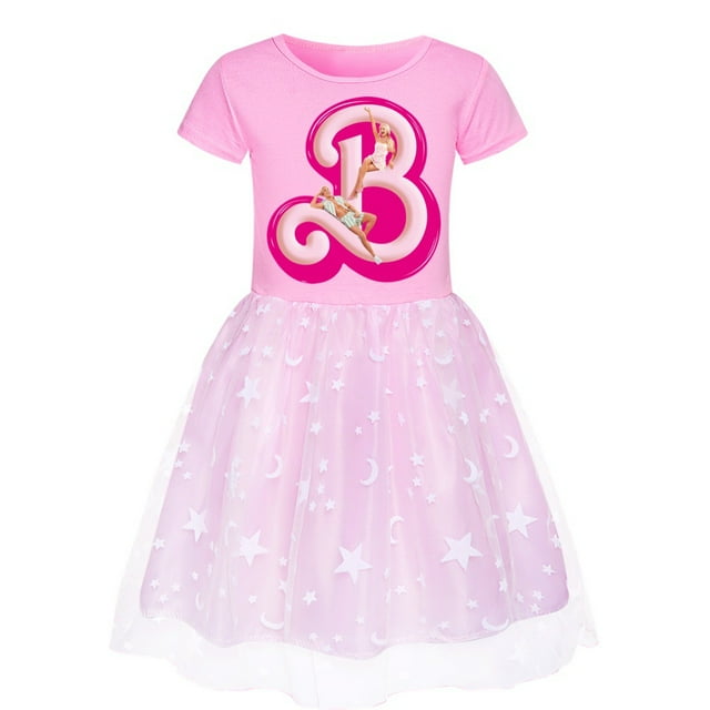 Barbie Girl Dress, Rainbow Lace Dress