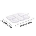 thumbnail image 4 of Under $5 Clearance! Plates for Snack, Candy and Fruit, InsCrazy Vegetable Preparation Tray Wall Mounted Hot Pot Soy Dipping Side Dishes Storage Tray, 4 of 5