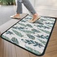 thumbnail image 4 of Blue Boho Tribal Feathers Pattern Door Rugs,Washable Non Slip Door Mats Indoor,Decorative Door Mats,Entry Mat Indoor for Entrance,Bedroom,Kitchen,Bathroom,30"x17", 4 of 6