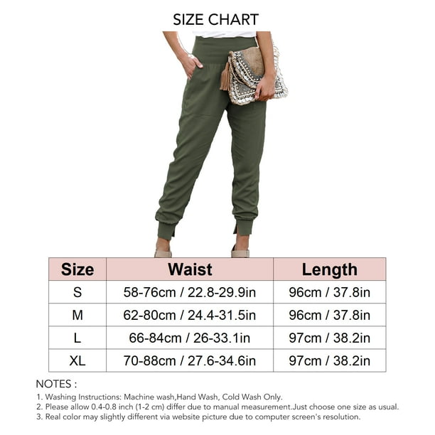 Women Sweatpants Solid Color Tracksuit Women High Waist Stretchy Women  Ankle Length Pants With Two Front Pockets And Split Hem 
