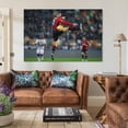 thumbnail image 3 of Zlatan Ibrahimovic Soccer Famous Poster Athlete Poster Cool Artworks Painting Wall Art Canvas Prints Hanging Picture Home Decor Posters Gift 16x24inch(40x60cm), 3 of 6